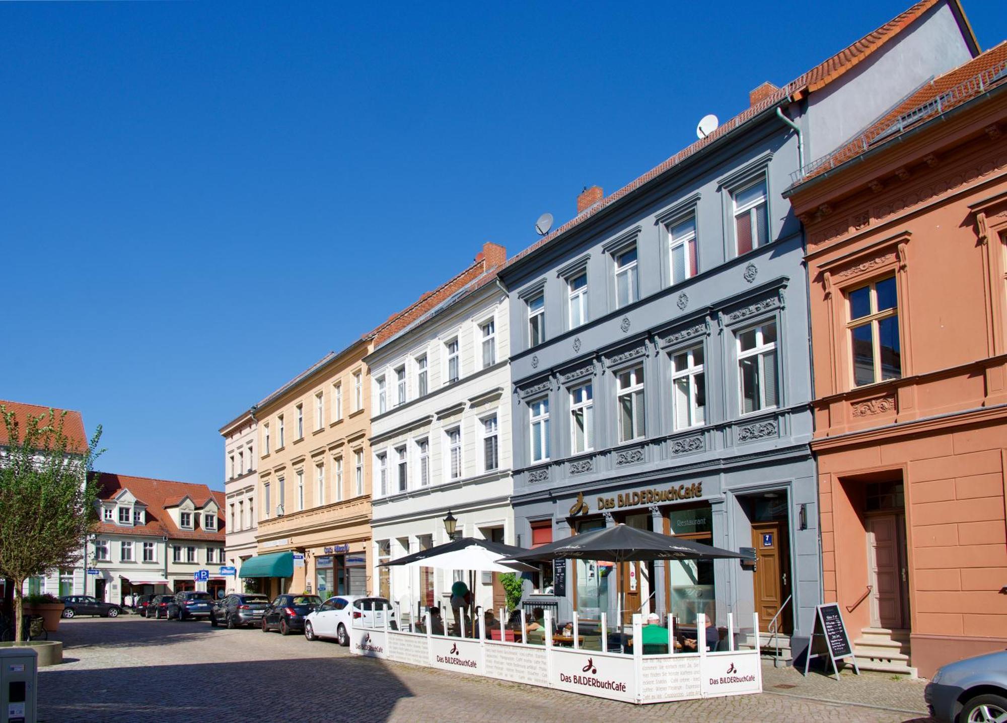 Das Bilderbuchcafe - Ferien Apartment No 5 - Markt 7 Havelberg Exterior foto