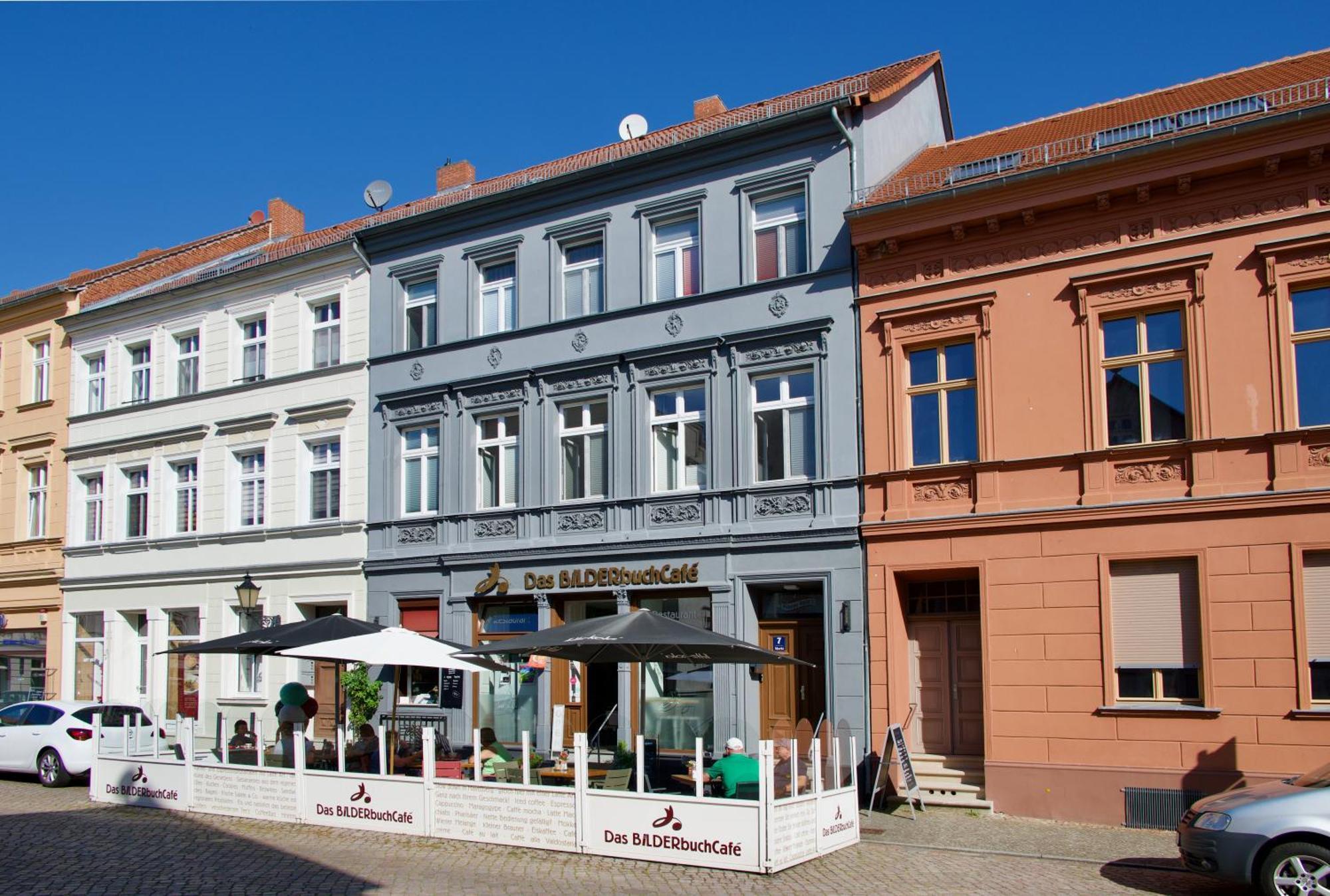 Das Bilderbuchcafe - Ferien Apartment No 5 - Markt 7 Havelberg Exterior foto
