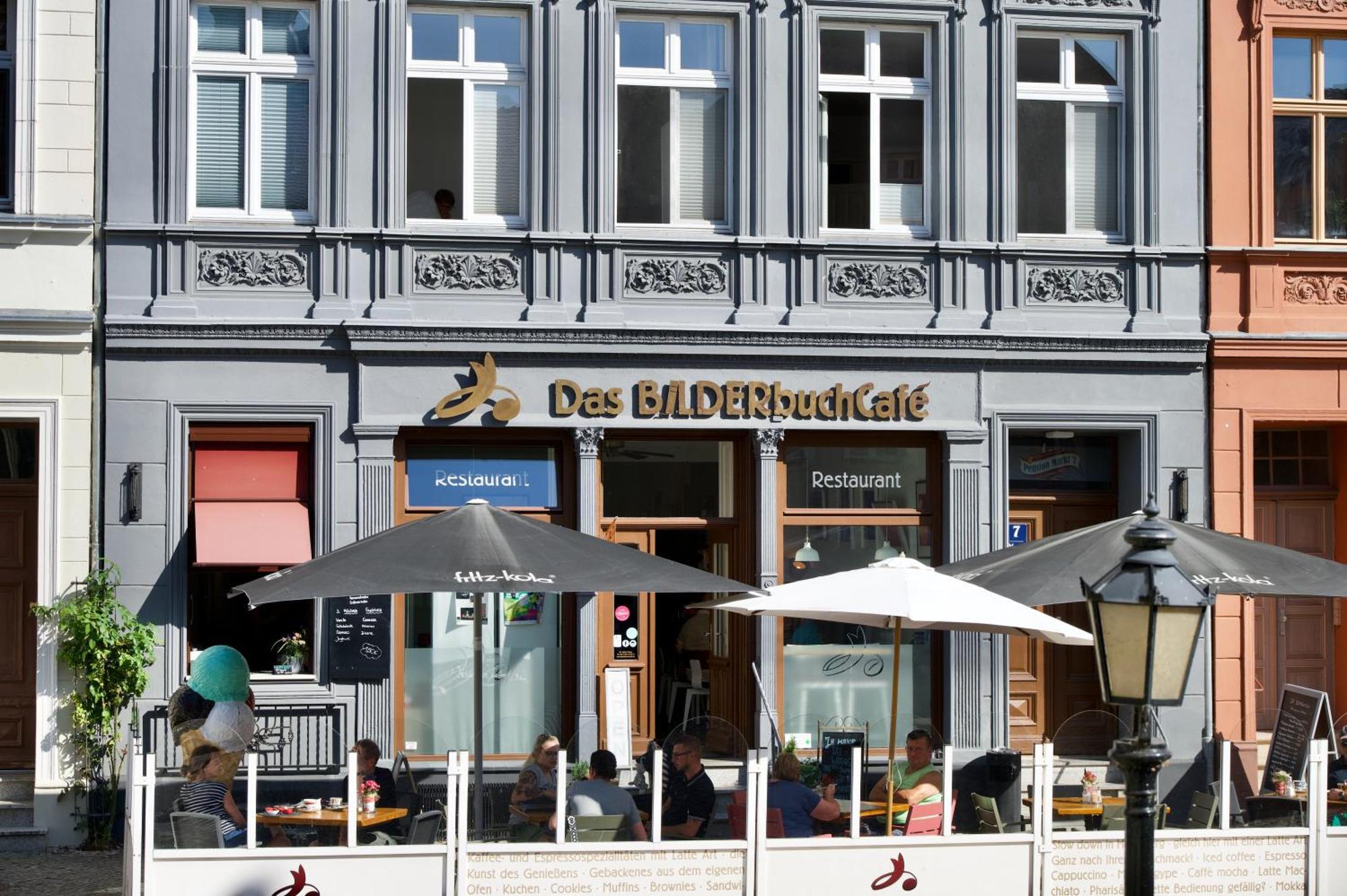 Das Bilderbuchcafe - Ferien Apartment No 5 - Markt 7 Havelberg Exterior foto