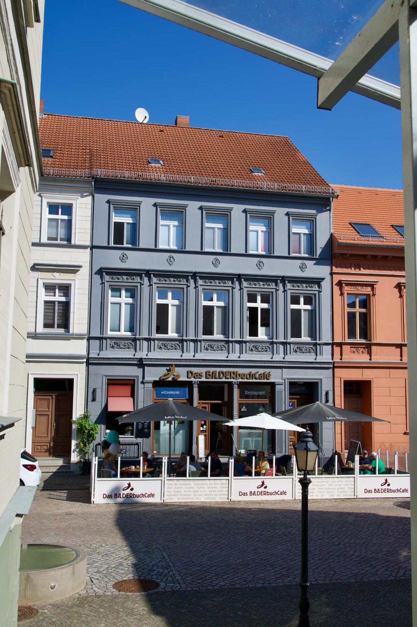 Das Bilderbuchcafe - Ferien Apartment No 5 - Markt 7 Havelberg Exterior foto